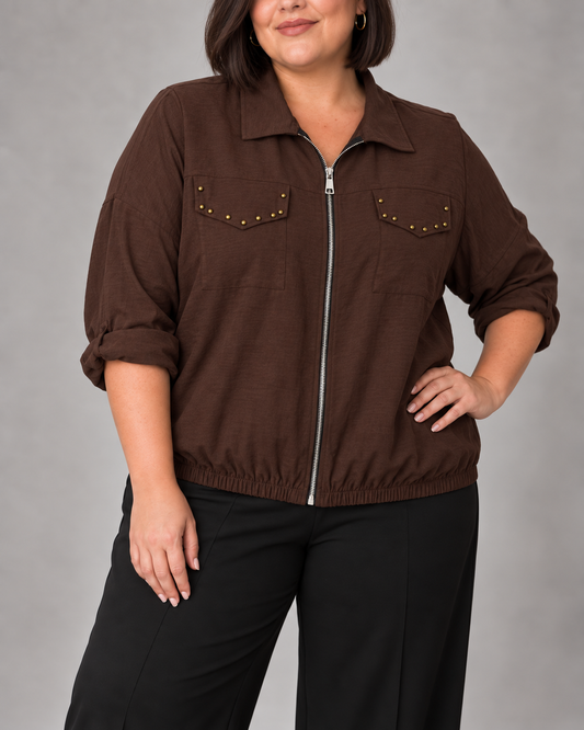 Chaqueta Vega Marrón Chocolate