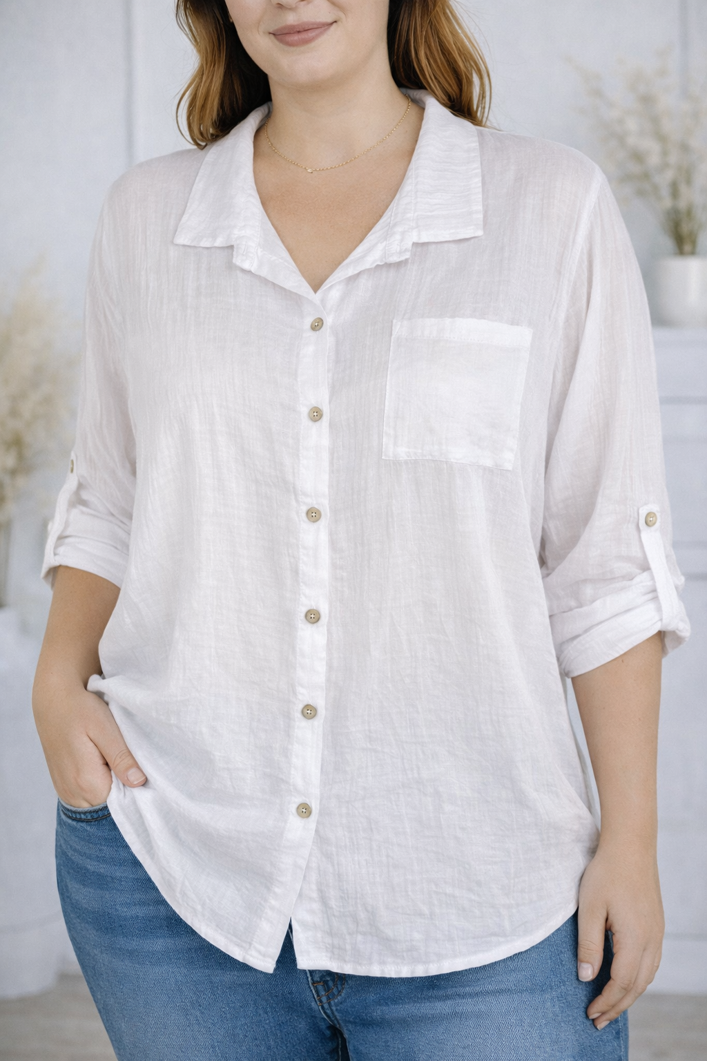 Camisa Dalia Blanca