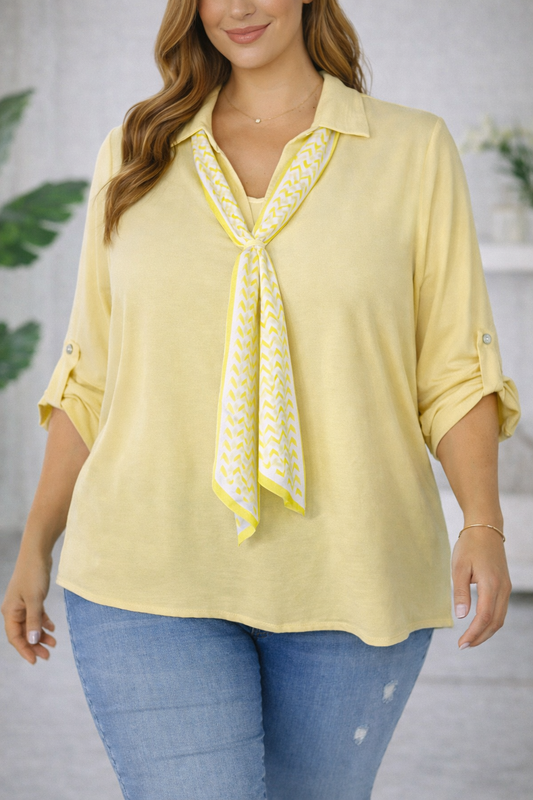 Malú Amarillo pastel