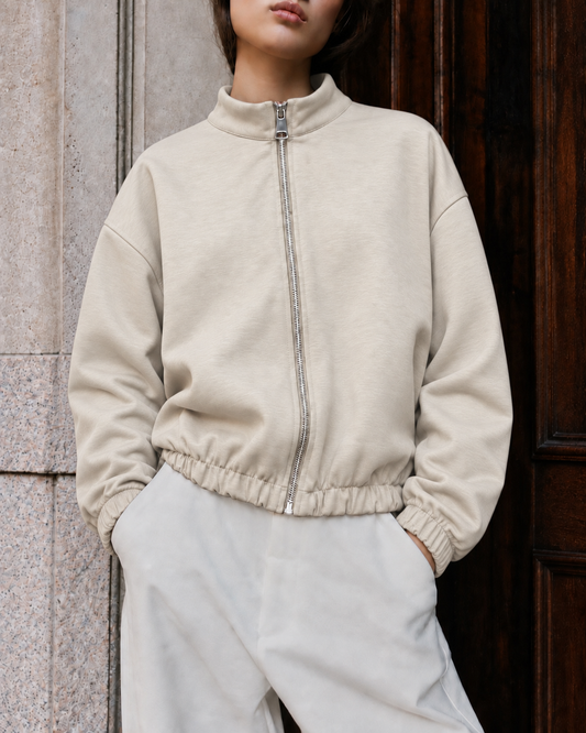 Bomber Florencia Beige