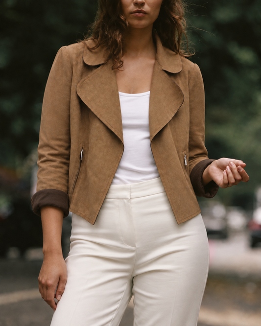 Chaqueta Jerez Marrón