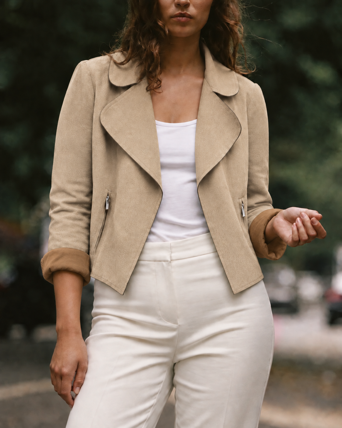 Chaqueta Jerez Beige