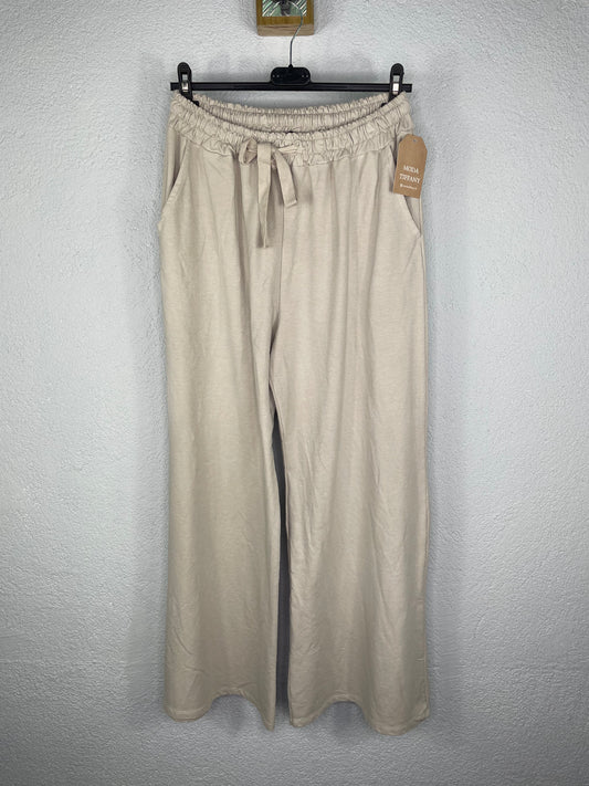 Pantalon chandal Brisa Beige