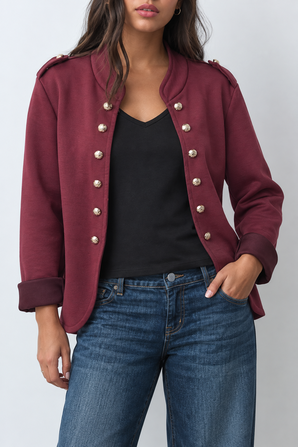 Chaqueta Rocio Burdeos