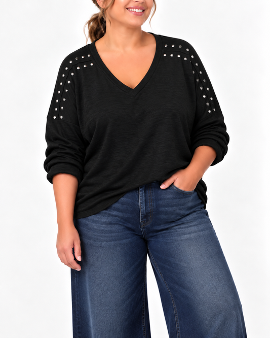 Camiseta Inés Negro