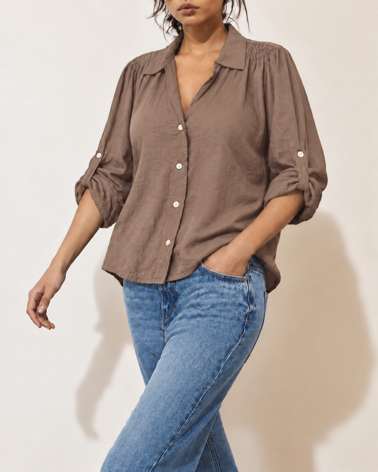 Camisa Vera Camel