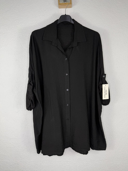 Camisa Negra Teruel PLUS