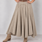 Falda Granada Beige