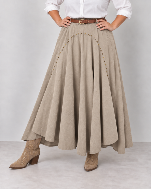 Falda Granada Beige