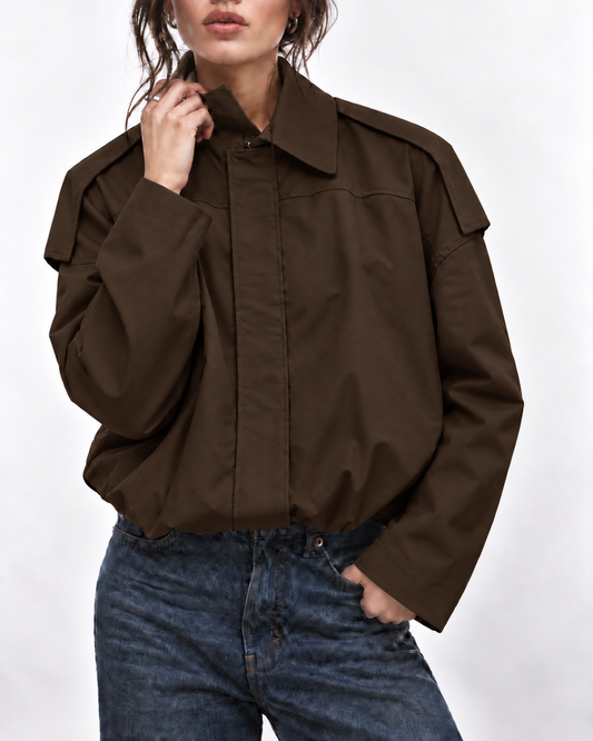 Chaqueta Mónaco Marrón chocolate