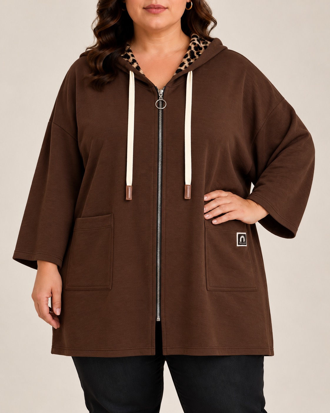 Sudadera Leía Chocolate