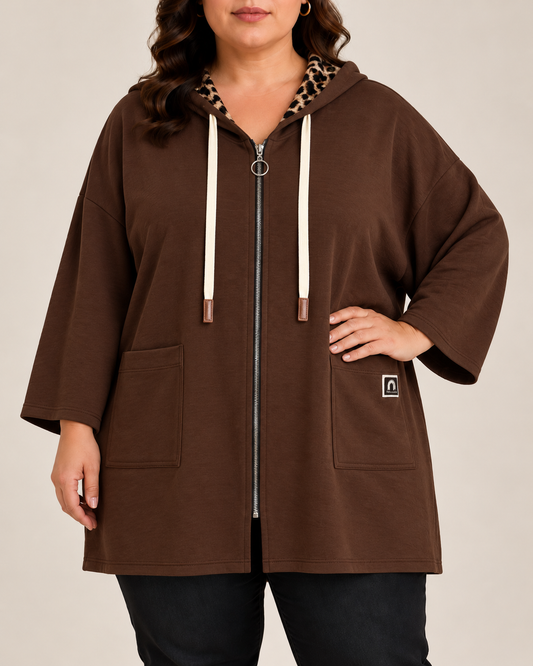 Sudadera Leía Chocolate