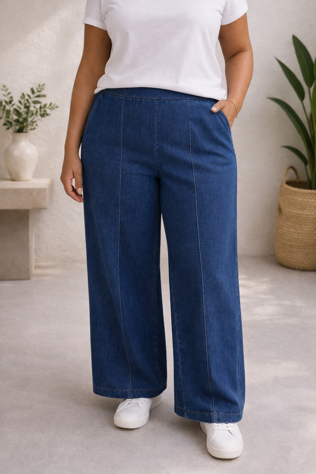 Pantalón Barcelona Azul Claro verano