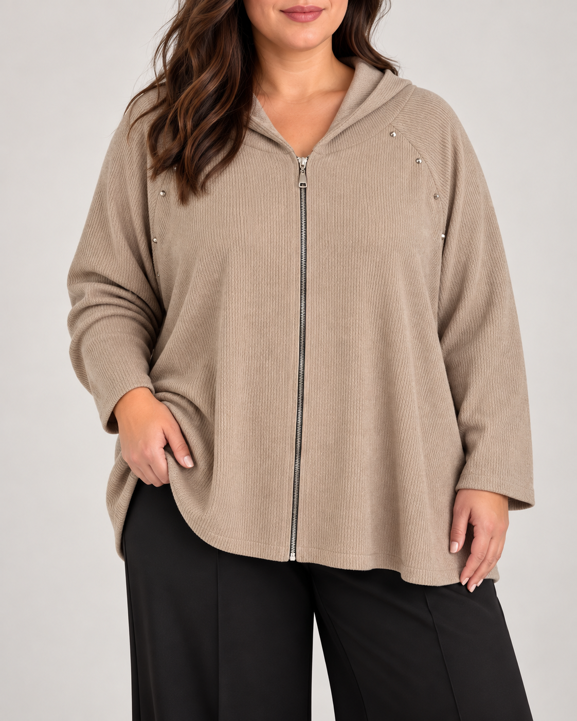 Sudadera Perla Beige