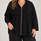 Sudadera Perla Negro
