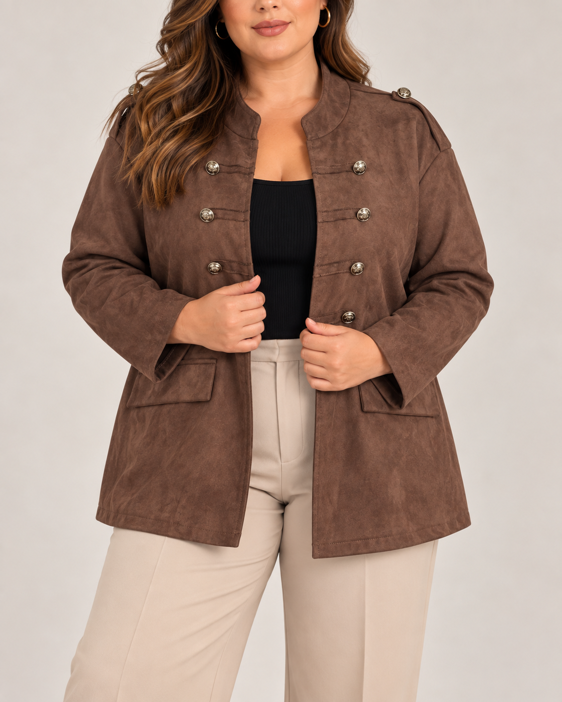 Chaqueta Mara Marrón chocolate