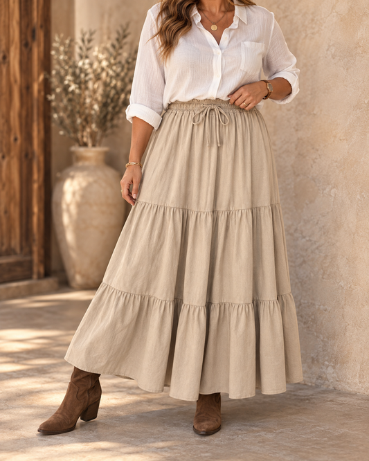 Falda Ada Beige