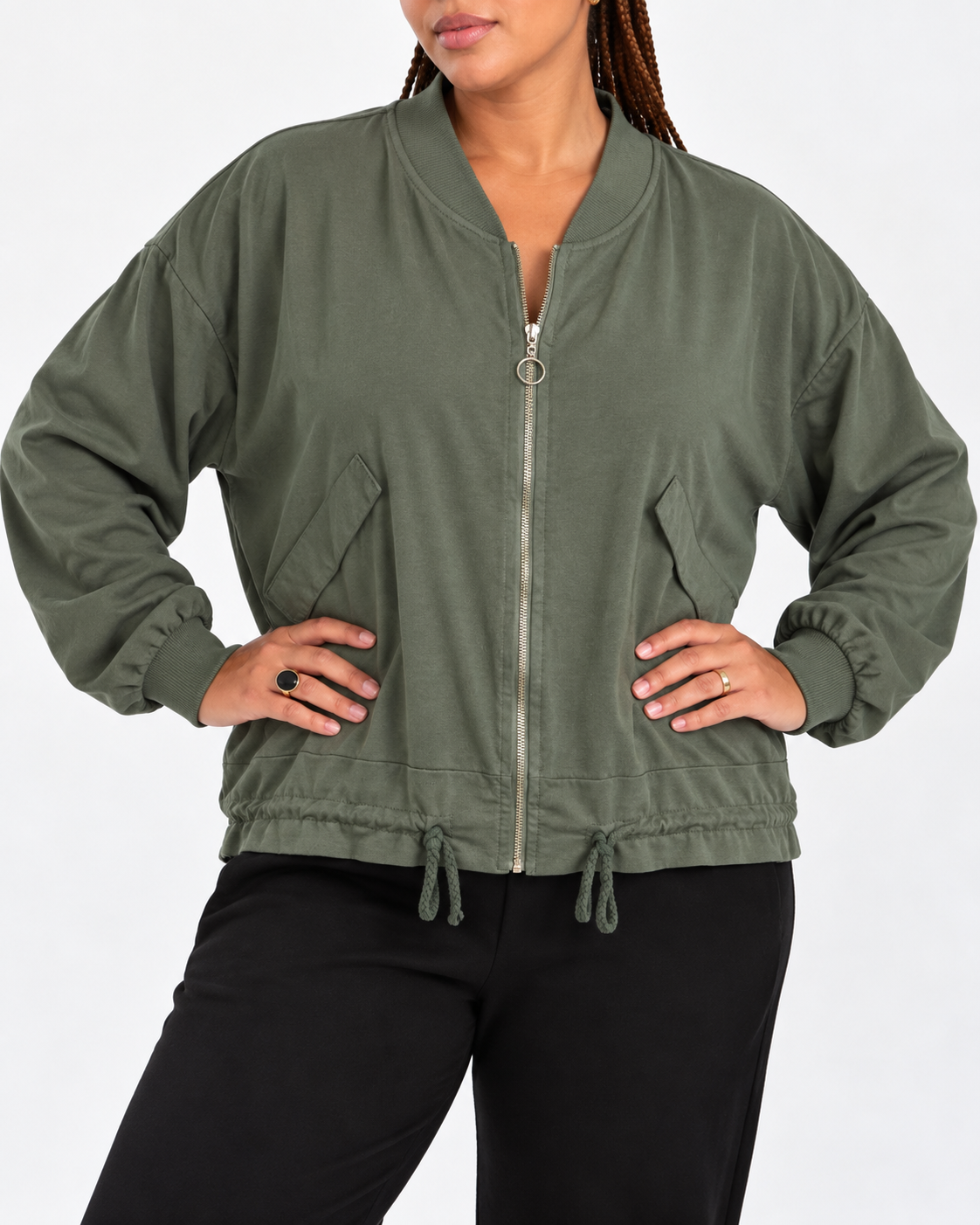 Sudadera Capri Caqui