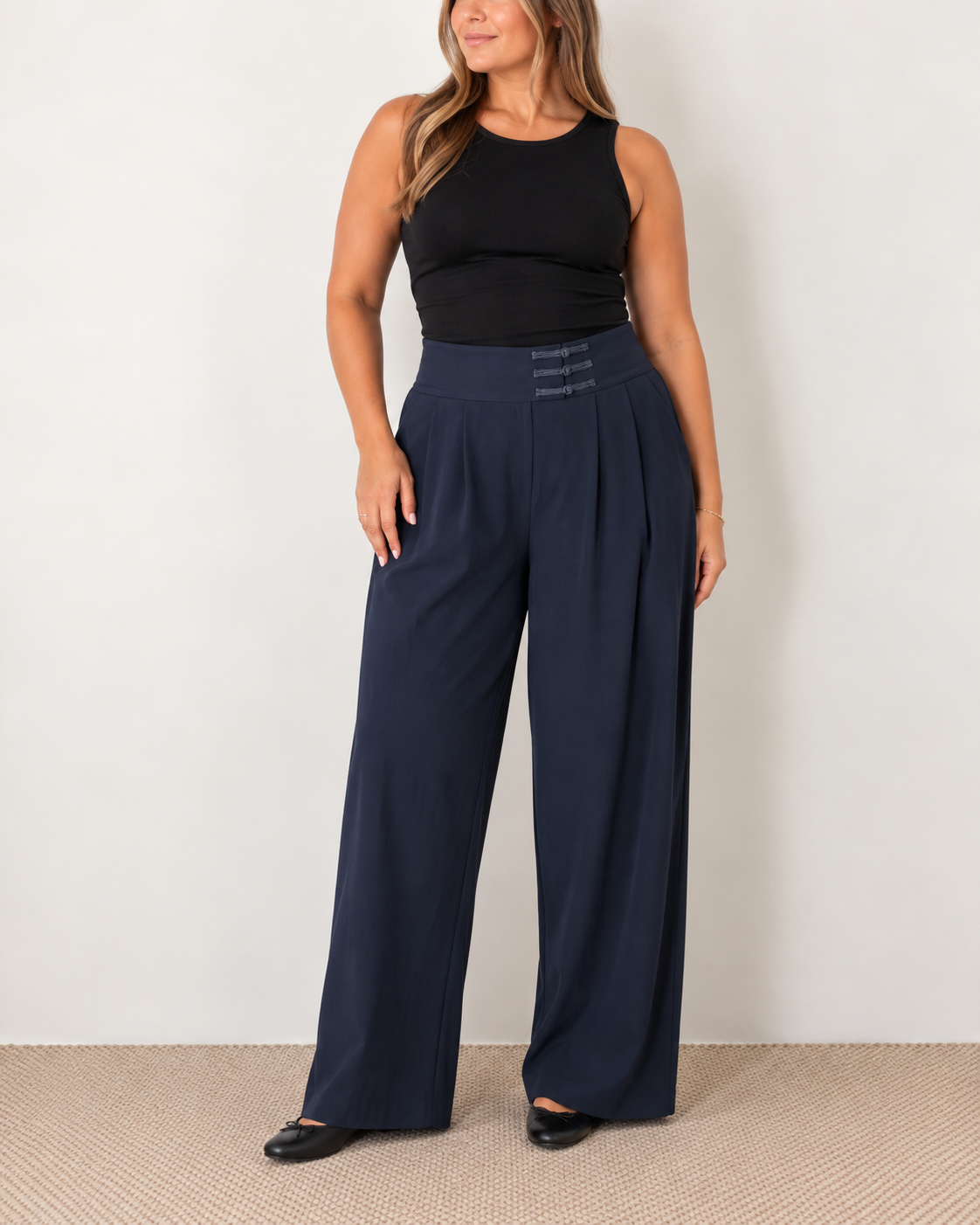 Pantalón Clara Azul Marino