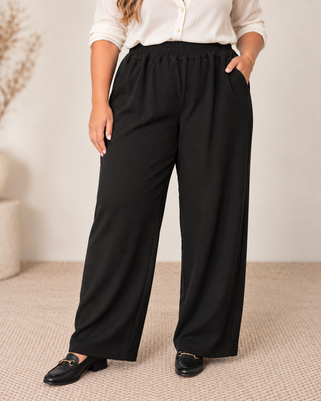 Pantalon Coral Negro