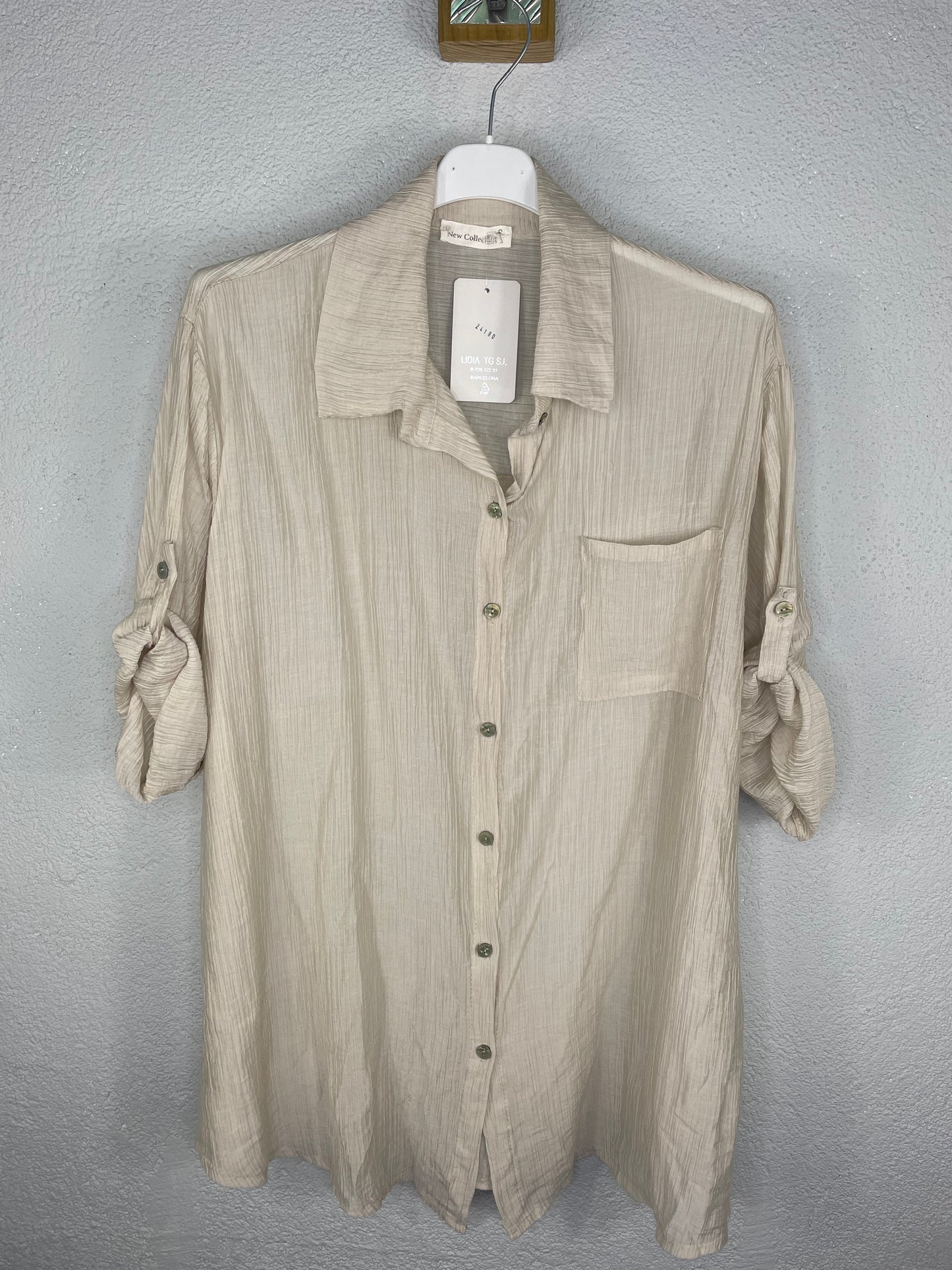 Camisa Dalia Beige
