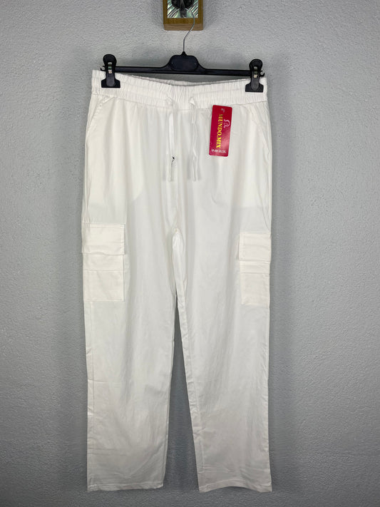 Pantalón Rioja cargo Blanco
