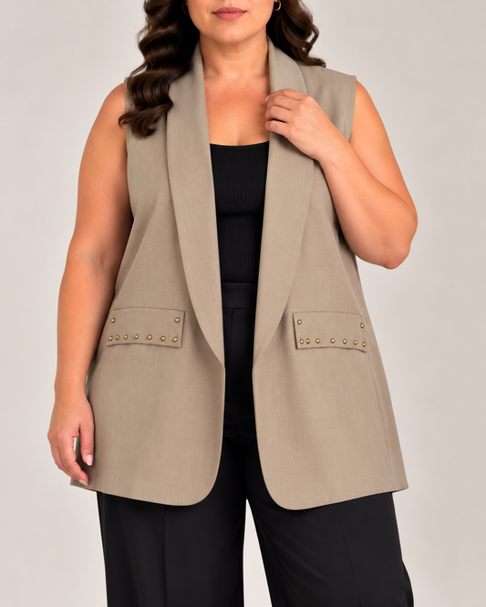 Chaleco Hugo Camel