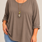 Camiseta algodón Taupe
