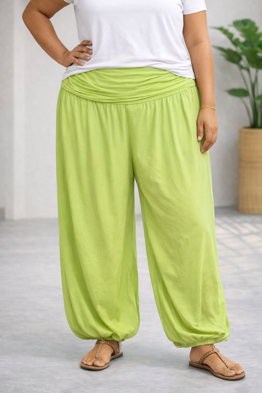 Pantalon Aladino verde Lima