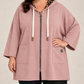 Sudadera Leía Rosa claro