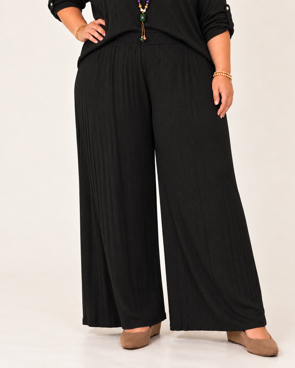 Pantalón Salamanca  Negro   PLUS