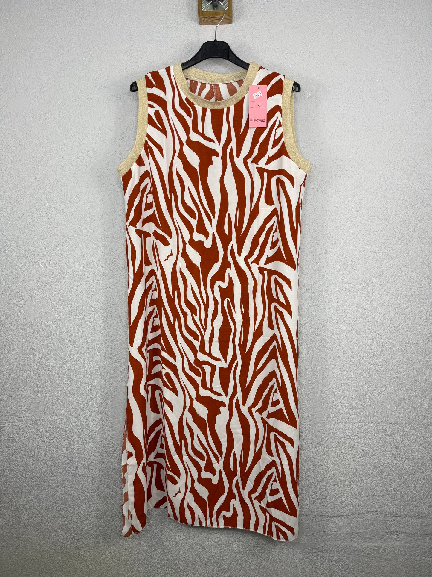 Vestido Cancún Teja