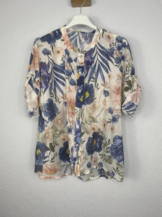 Camisa Nieves Azul