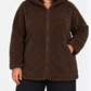 Chaqueta Borreguito Nube Marrón Chocolate