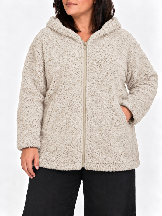 Chaqueta Borreguito Nube Beige