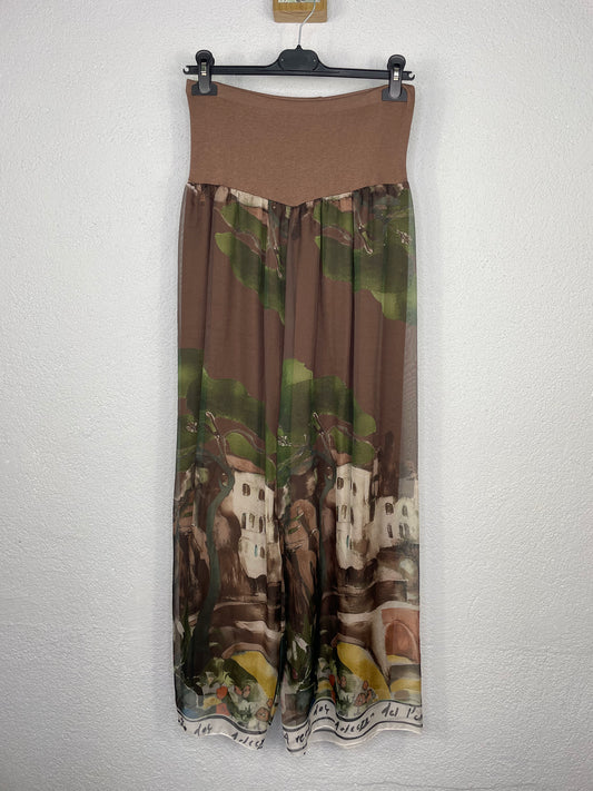 Pantalón Brasil Marrón Chocolate