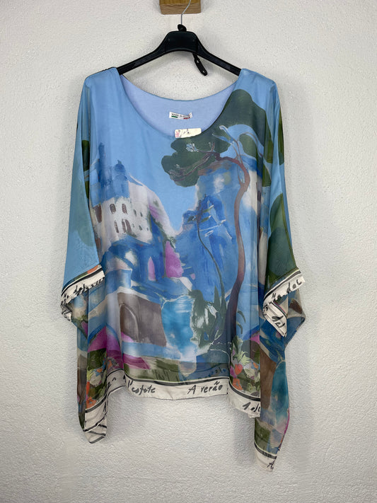 Blusa Brasil Azul