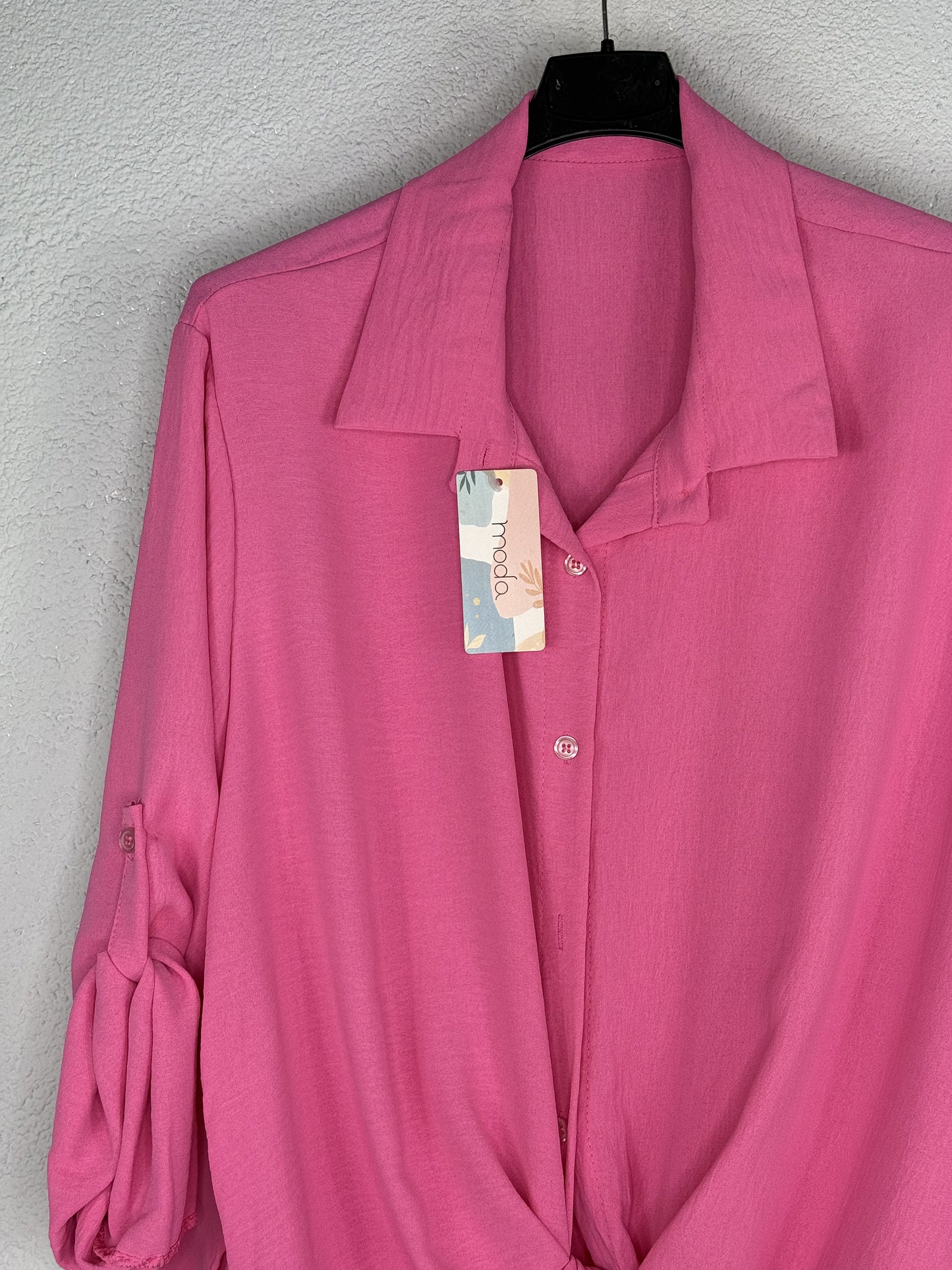 Camisa Selena Rosa chicle