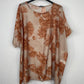 Blusa Gloria beige PLUS