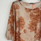 Blusa Gloria beige PLUS