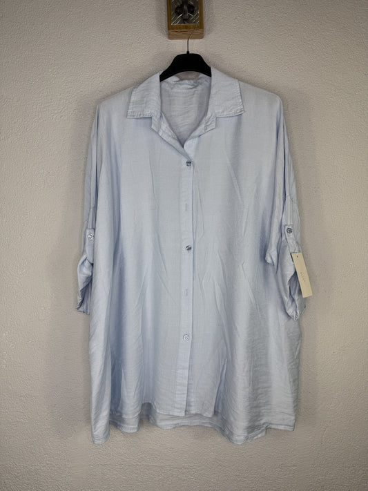 Camisa Azul Teruel PLUS