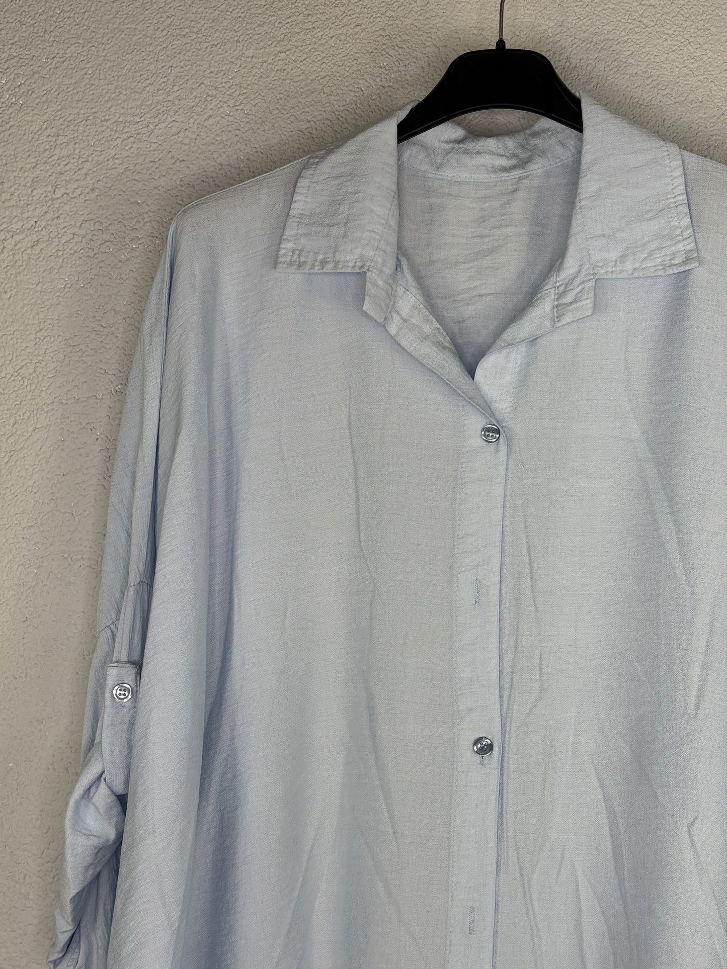 Camisa Azul Teruel PLUS