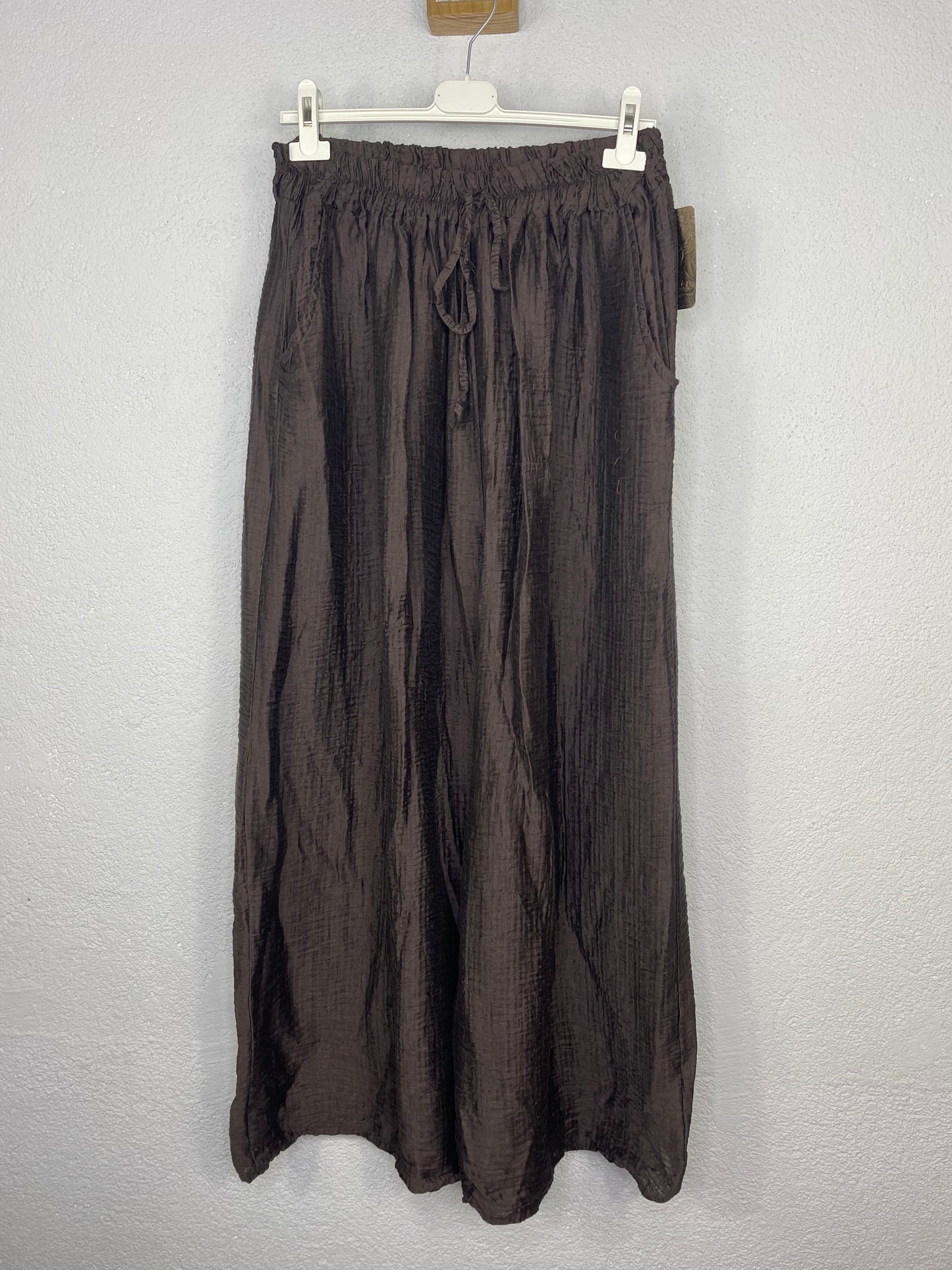 Pantalón Italia Marron Chocolate PLUS