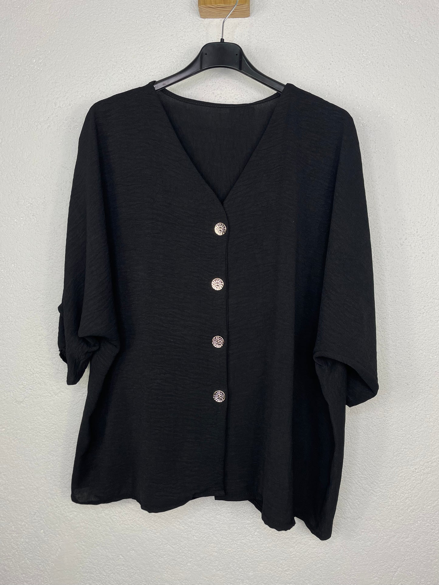Blusa Almería Negra