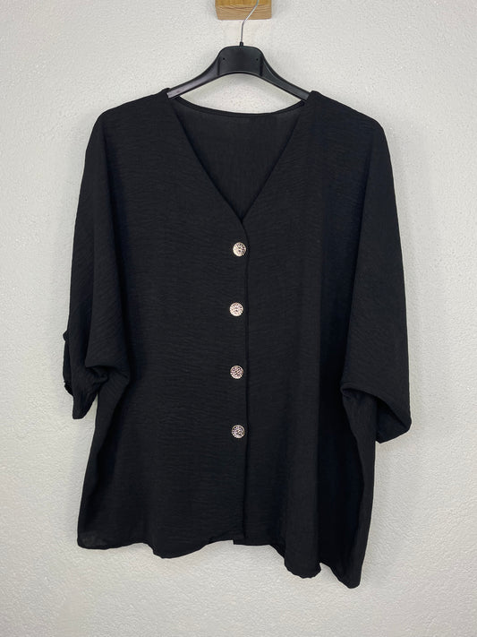 Blusa Almería Negra
