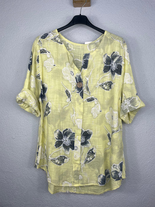 Camisa Cartagena Amarilla