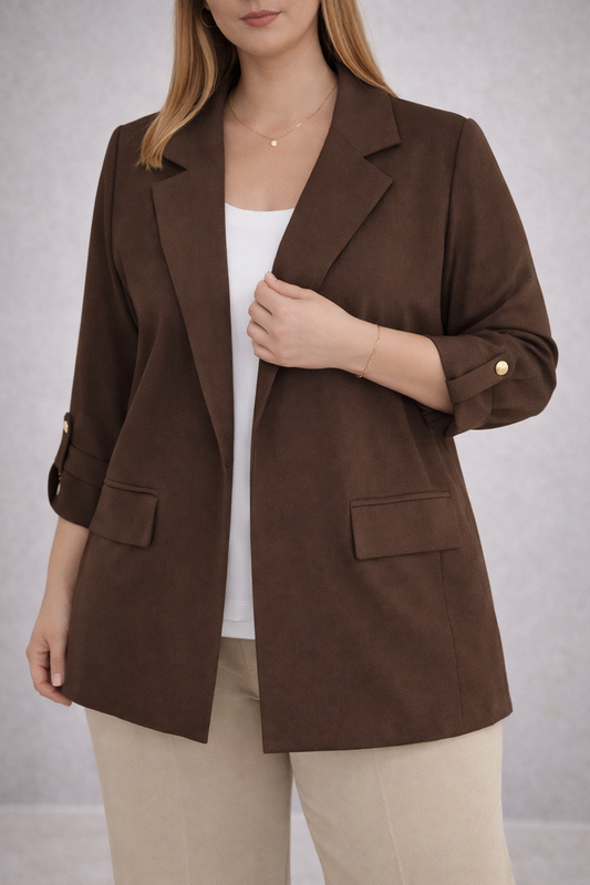 Americana Marrón Chocolate  XL