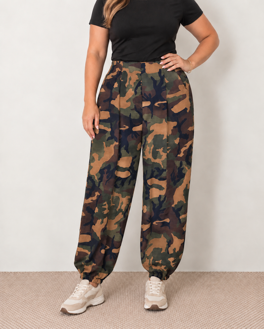 Pantalón Leo Camuflaje Marrón