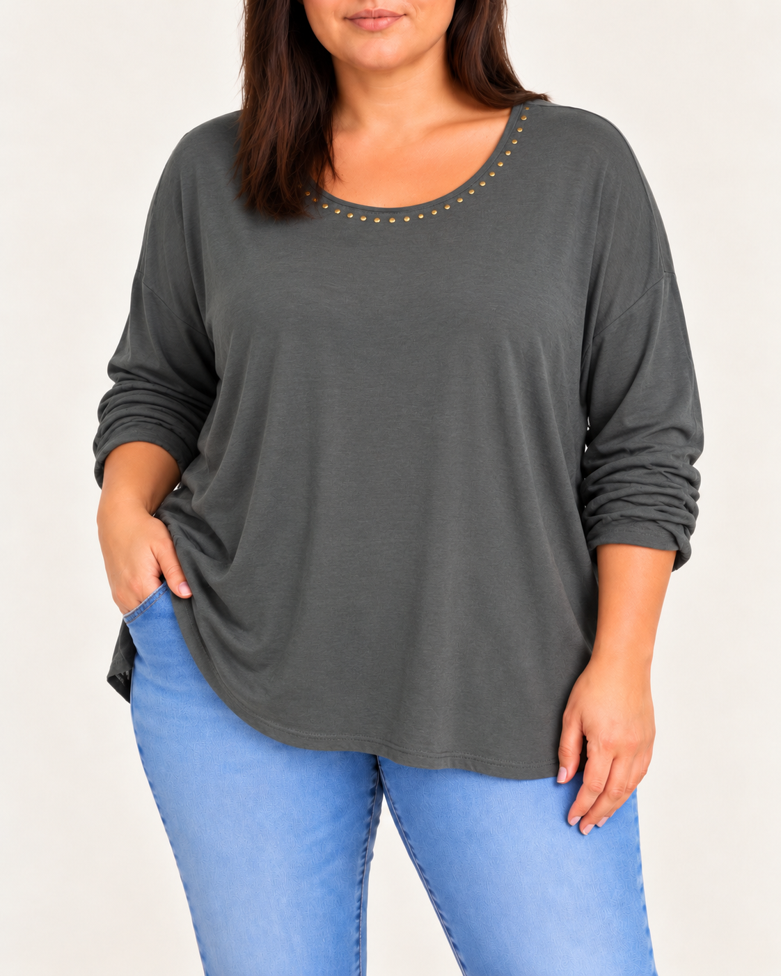 Camiseta Azahar Gris