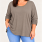 Camiseta Azahar Taupe